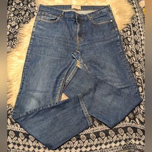 Everlane Mid Rise Skinny Denim Jeans 32 Tall